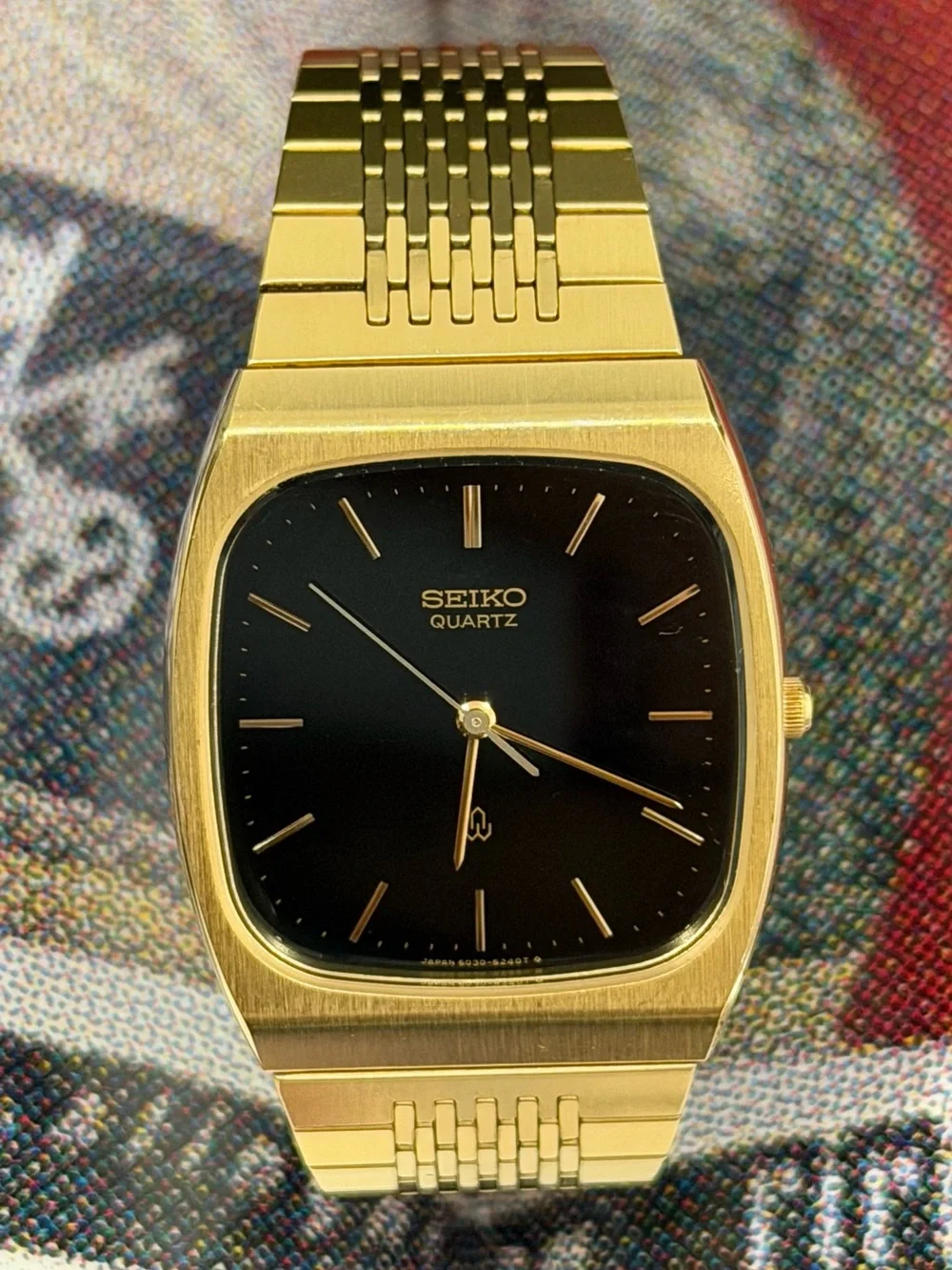 Vintage 1980 Seiko Quartz 6030-5220 Men’s Watch